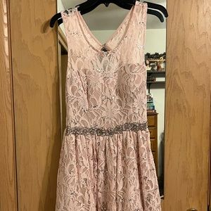 Beaded Homecoming Dress